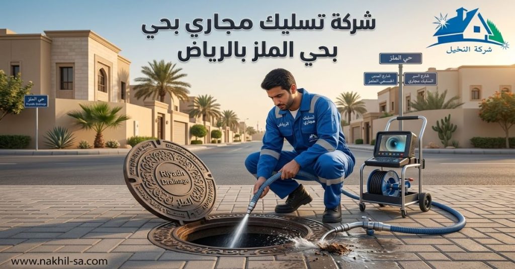 شركة تسليك مجاري بحي الملز بالرياض