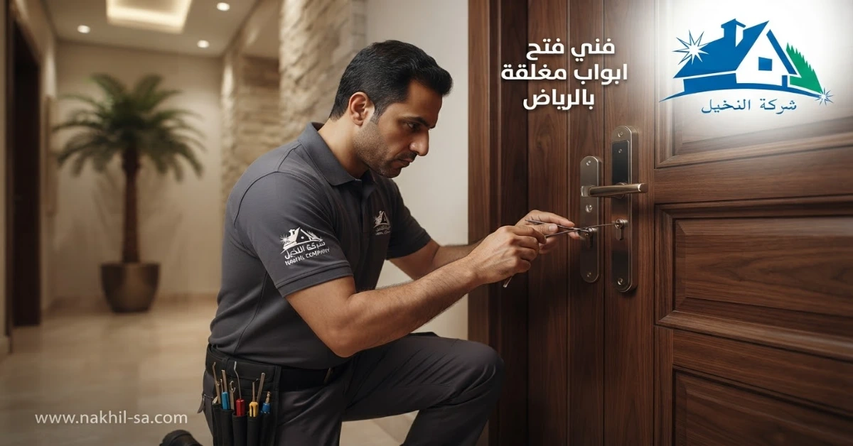 فني فتح ابواب مغلقة بالرياض