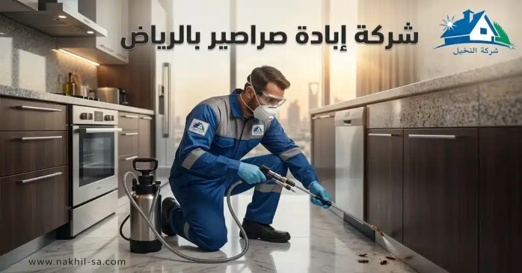شركة إبادة صراصير بالرياض