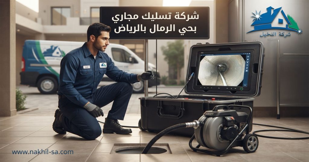 شركة تسليك مجاري بحي الرمال بالرياض