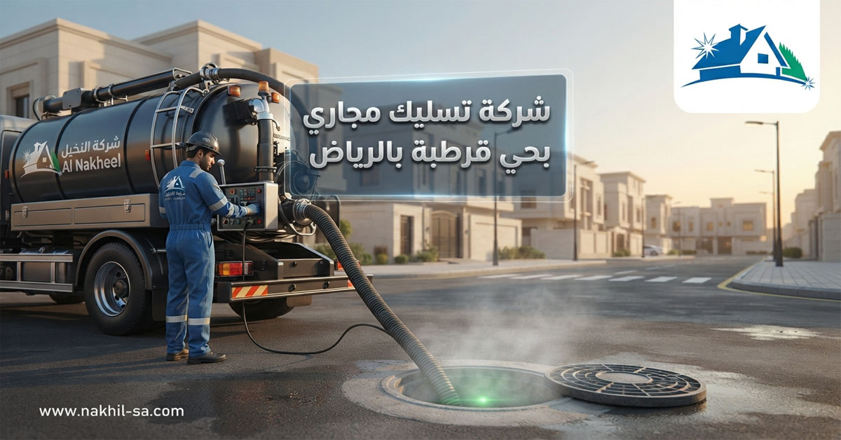 شركة تسليك مجاري بحي قرطبة بالرياض