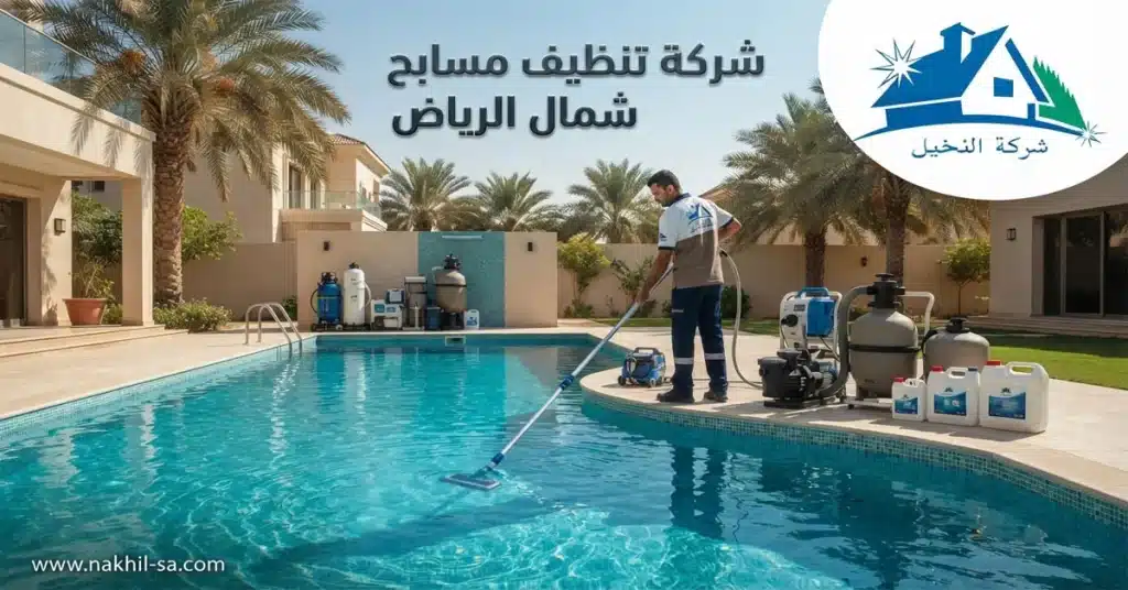 شركة تنظيف مسابح شمال الرياض