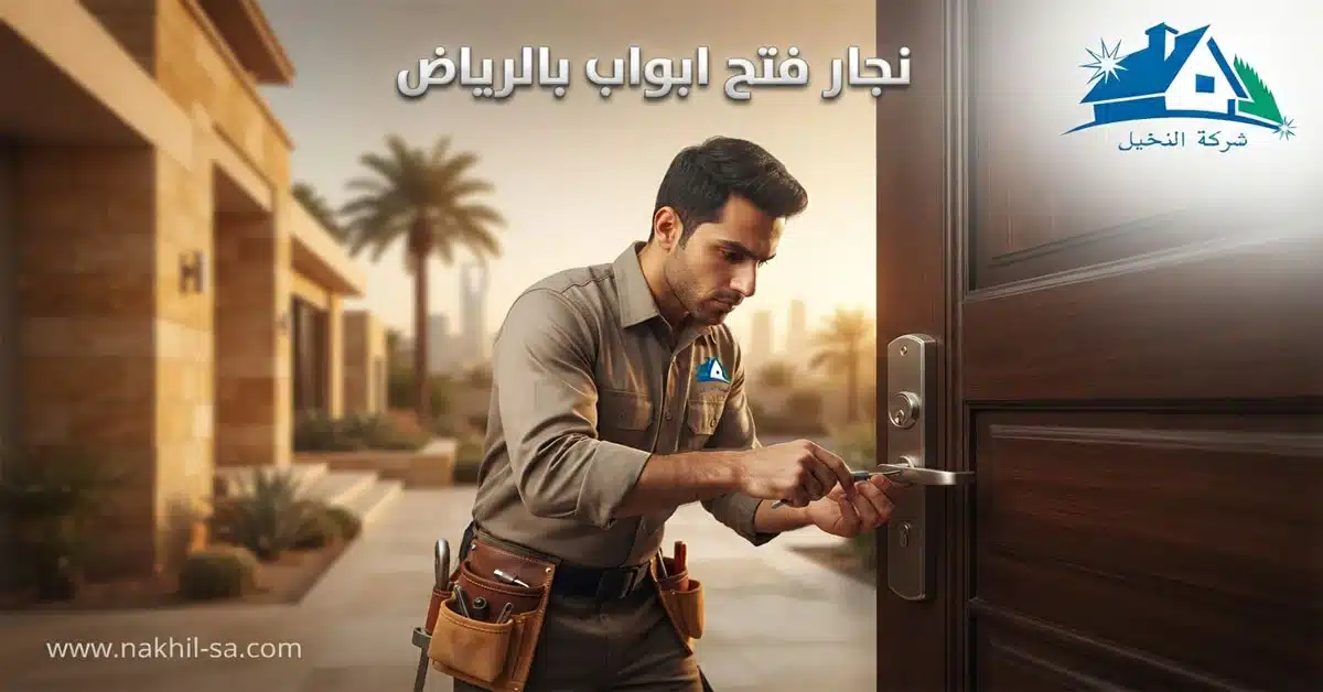 نجار فتح ابواب بالرياض