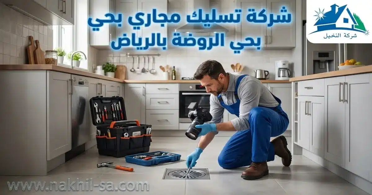 شركة تسليك مجاري بحي الروضة بالرياض