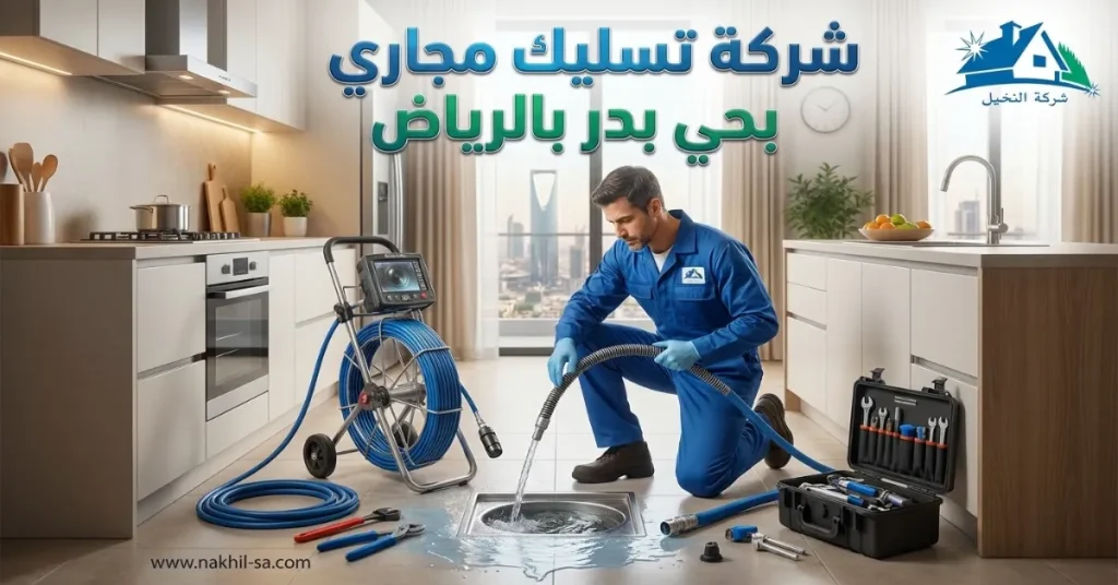 شركة تسليك مجاري بحي بدر بالرياض