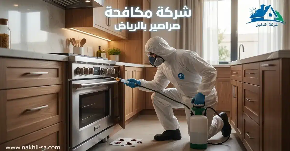 شركة مكافحة صراصير بالرياض