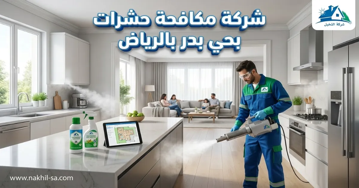 شركة مكافحة حشرات بحي بدر بالرياض