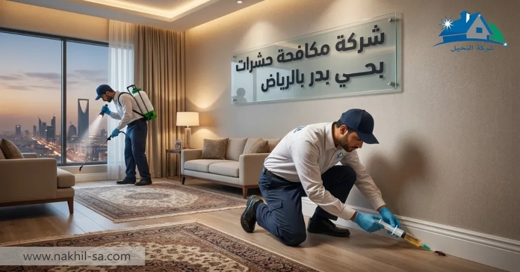 شركة مكافحة حشرات بحي بدر بالرياض
