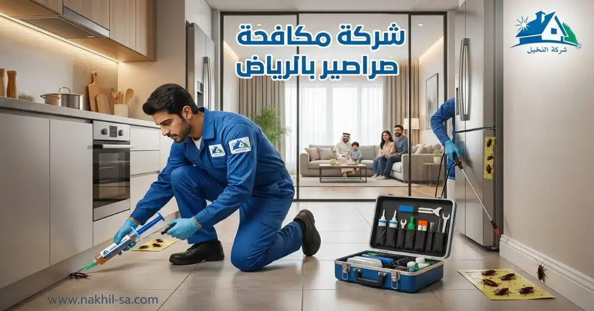 شركة مكافحة صراصير بالرياض
