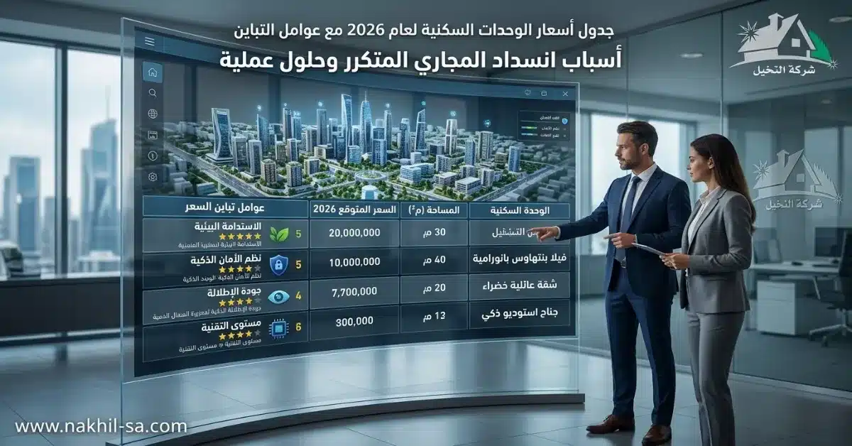 تسليك مجاري بالرياض