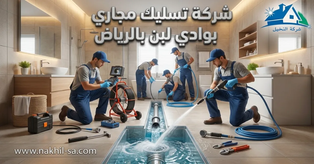 معدات تسليك المجاري المستخدمة في الخدمة