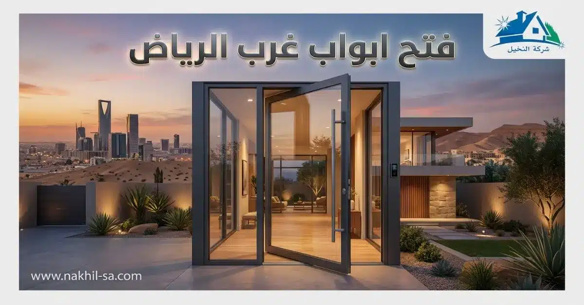 فتح ابواب غرب الرياض