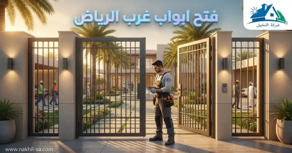 فتح ابواب غرب الرياض