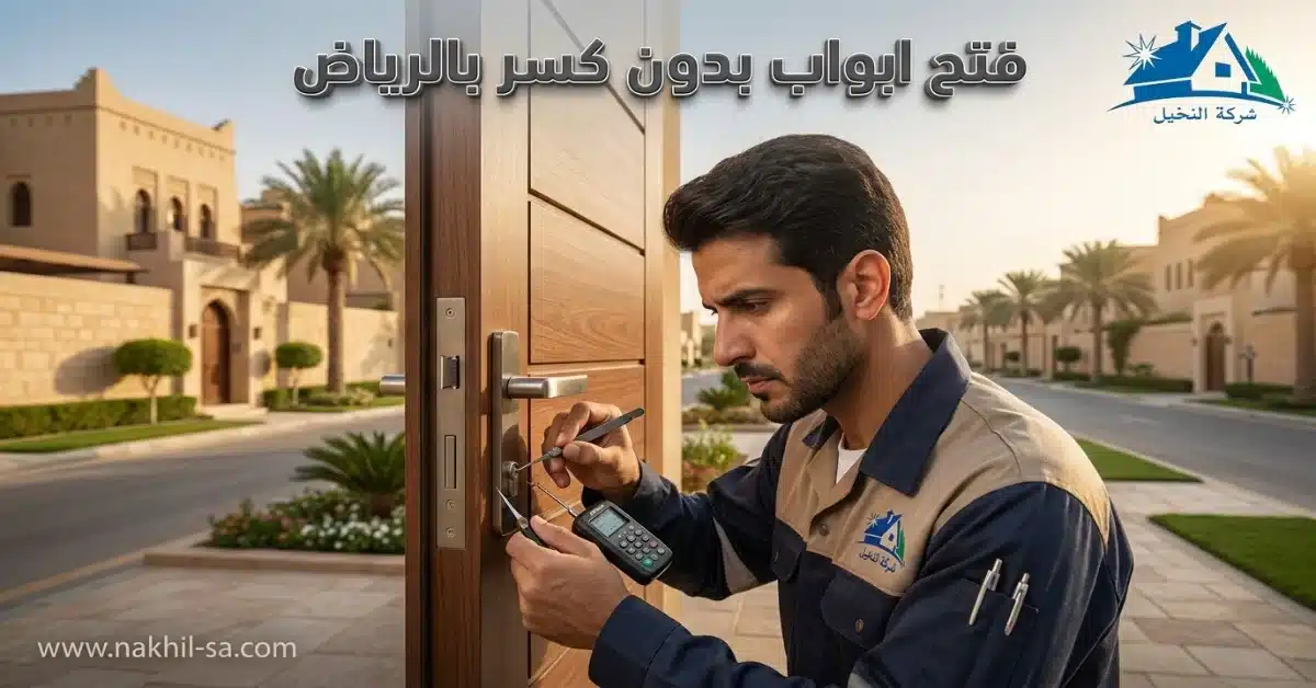 فتح ابواب يدون تكسير بالرياض