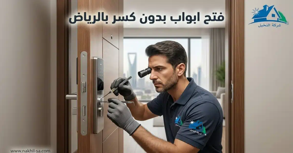 فتح ابواب يدون تكسير بالرياض