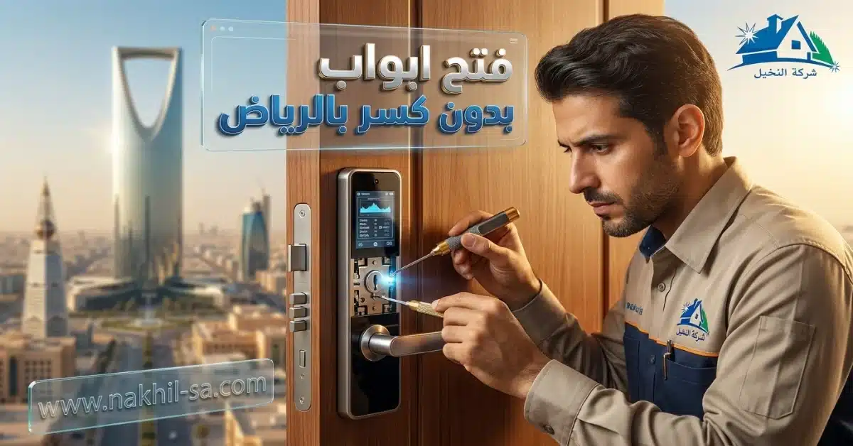 فتح ابواب يدون تكسير بالرياض
