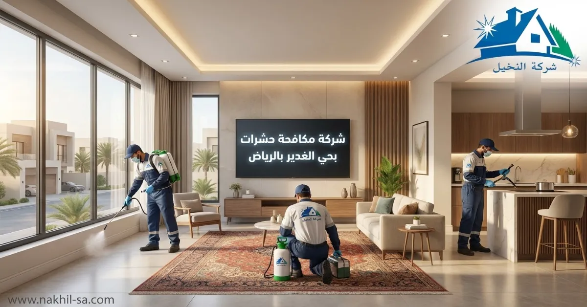 شركة مكافحة حشرات بحي الغدير بالرياض