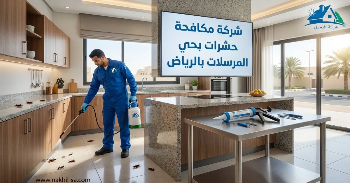 شركة مكافحة حشرات بحي المرسلات بالرياض