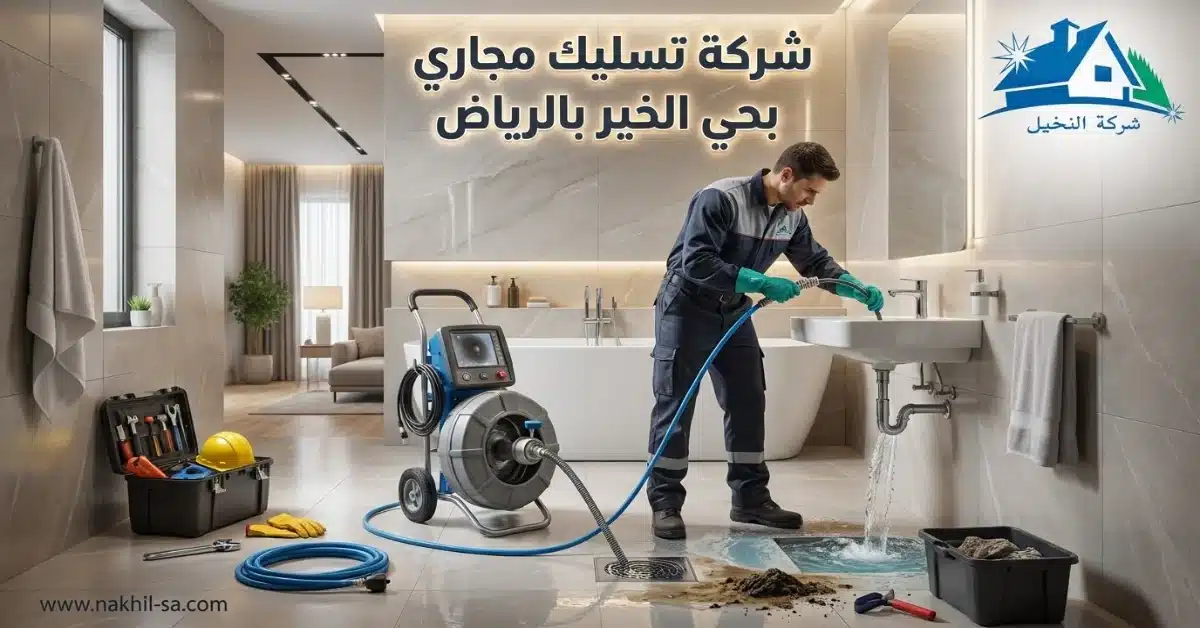 شركة تسليك مجاري بحي الخير بالرياض