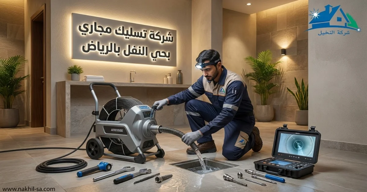 شركة تسليك مجاري بحي النفل بالرياض