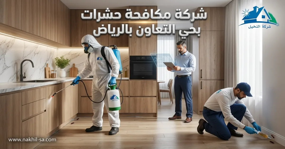 شركة مكافحة حشرات بحي التعاون بالرياض
