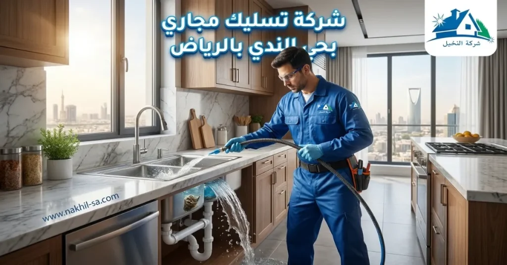 شركة تسليك مجاري بحي الندي بالرياض