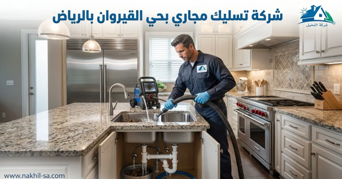 شركة تسليك مجاري بحي القيروان بالرياض