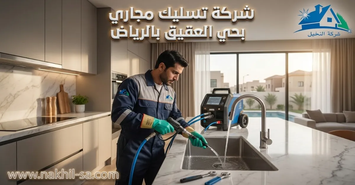 شركة تسليك مجاري بحي العقيق بالرياض