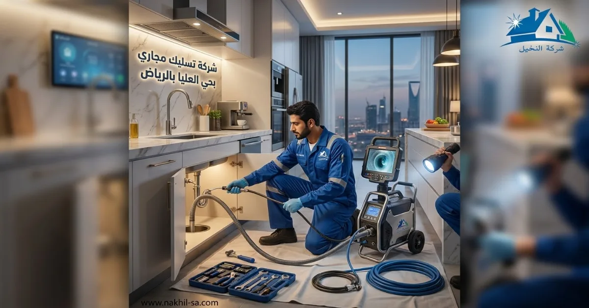 تسليك مجاري بحي العليا