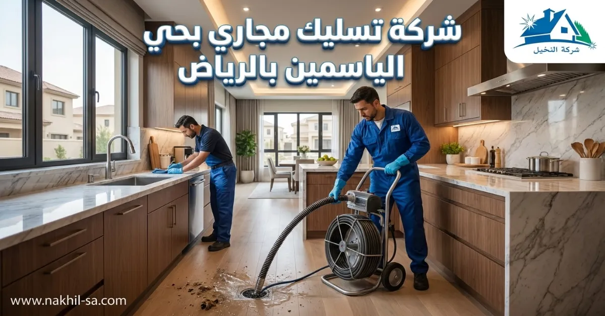 تسليك مجاري بحي الياسمين