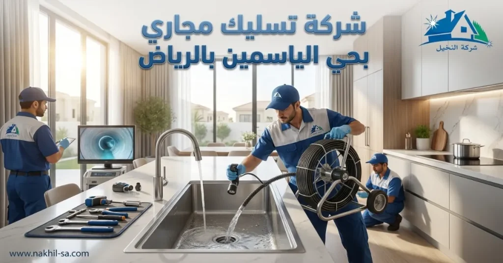 شركة تسليك مجاري بحي الياسمين بالرياض