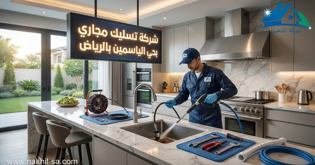 شركة تسليك مجاري بحي الياسمين بالرياض