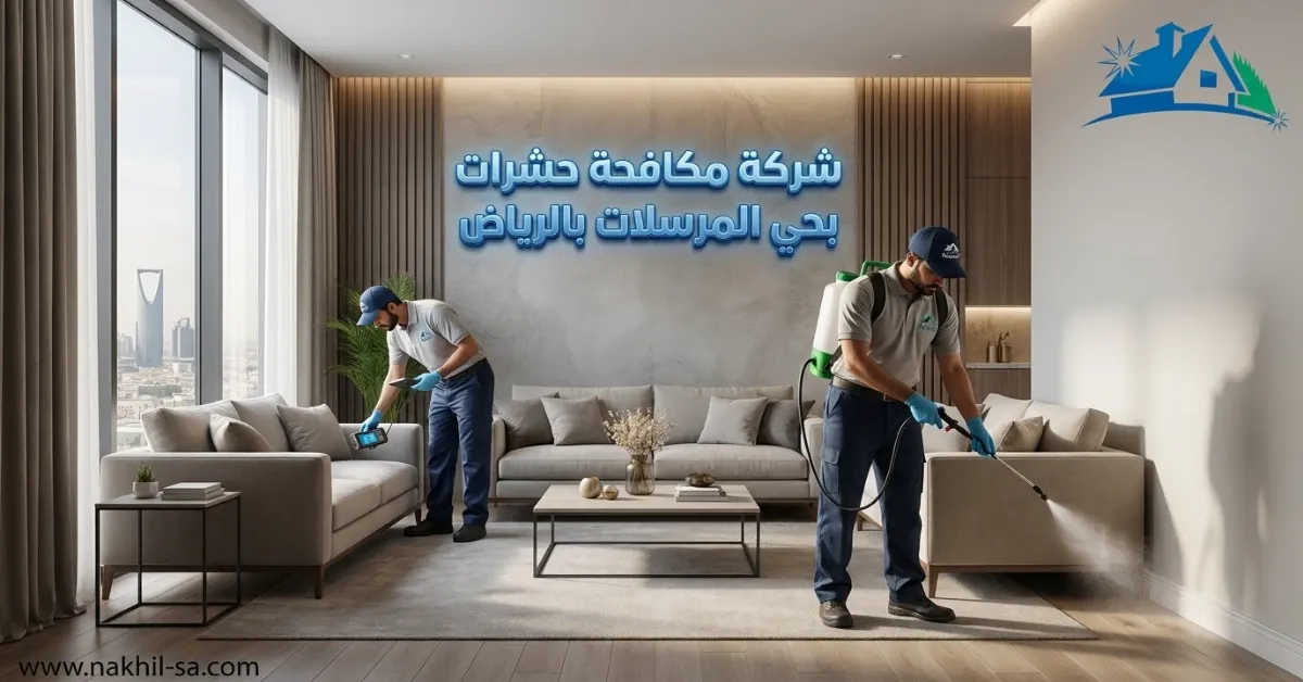 شركة مكافحة حشرات بحي المرسلات بالرياض