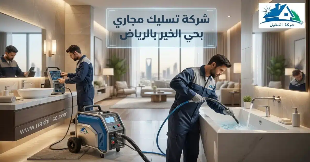 شركة تسليك مجاري بحي الخير بالرياض