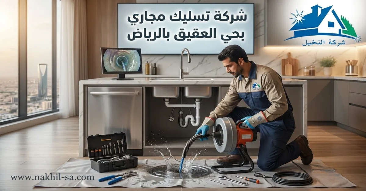 شركة تسليك مجاري بحي العقيق بالرياض