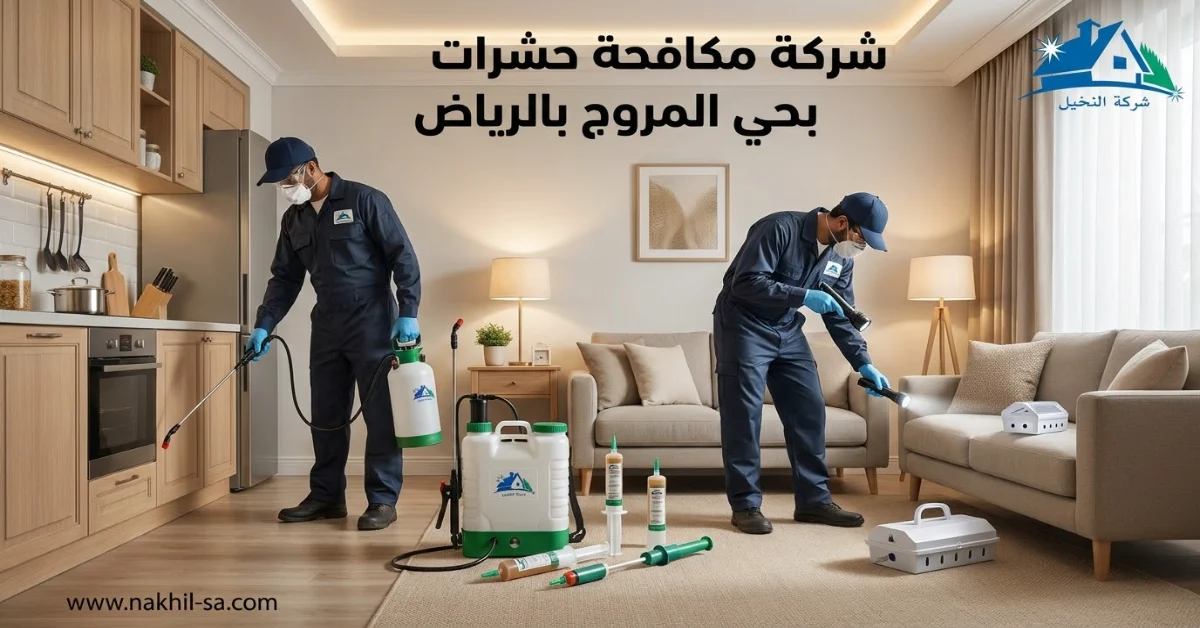 شركة مكافحة حشرات بحي المروج بالرياض