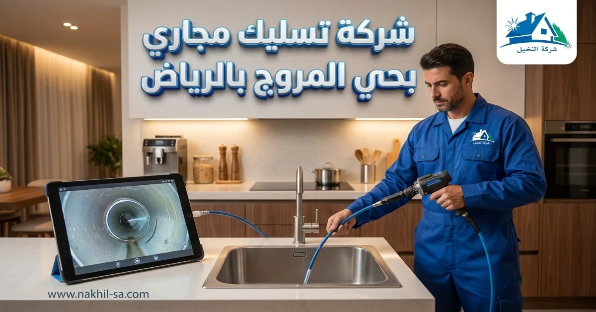 شركة تسليك مجاري بحي المروج بالرياض