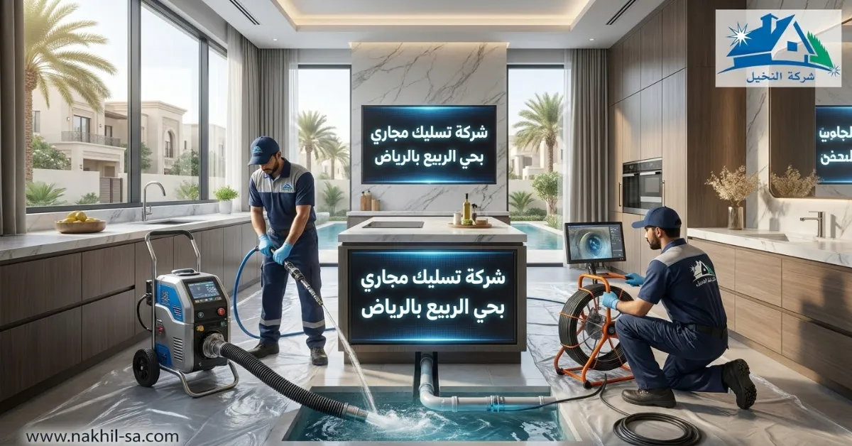 شركة تسليك مجاري بحي الربيع بالرياض