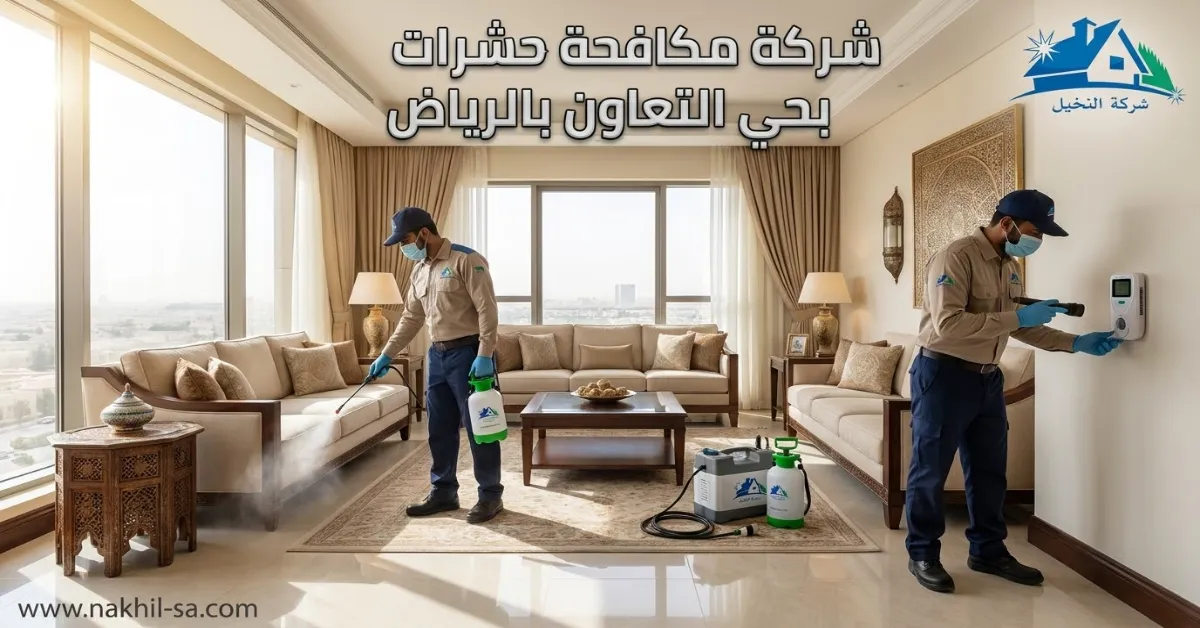 شركة مكافحة حشرات بحي التعاون بالرياض