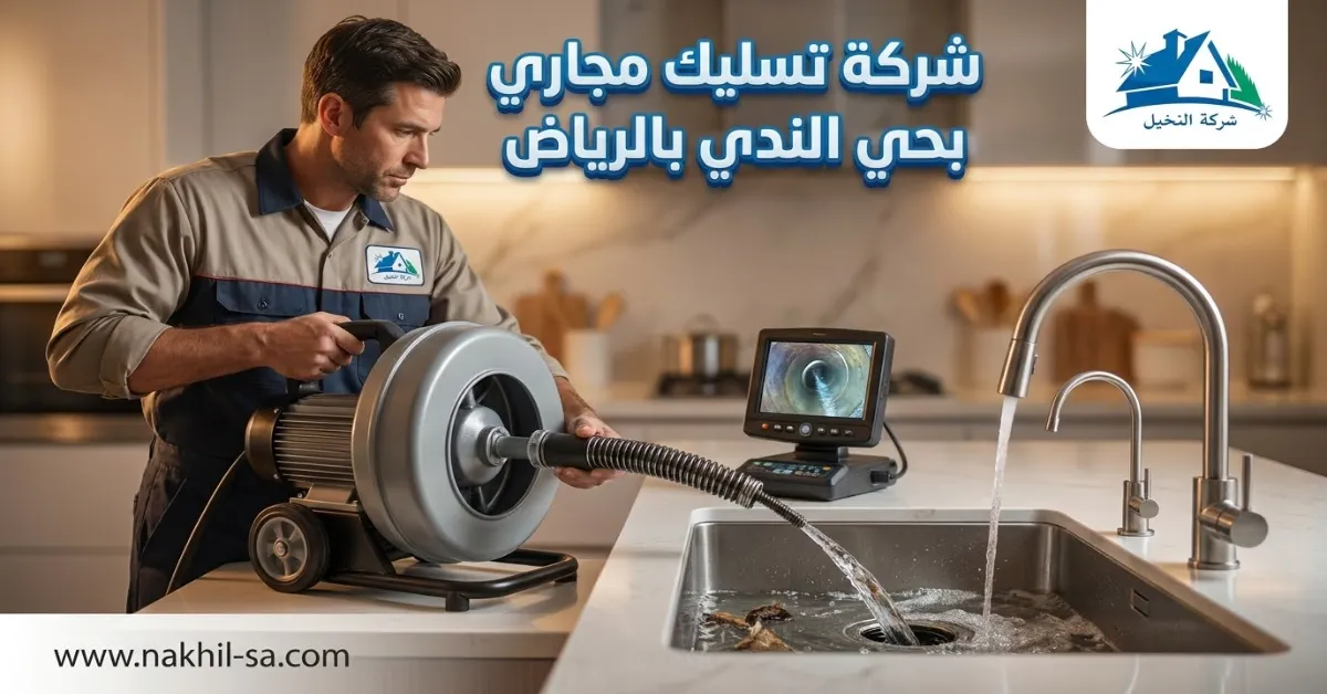 شركة تسليك مجاري بحي الندي بالرياض