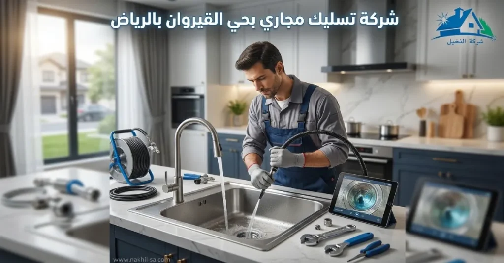 شركة تسليك مجاري بحي القيروان بالرياض