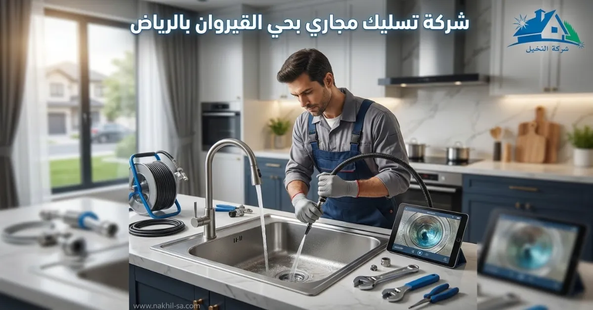 شركة تسليك مجاري بحي القيروان بالرياض