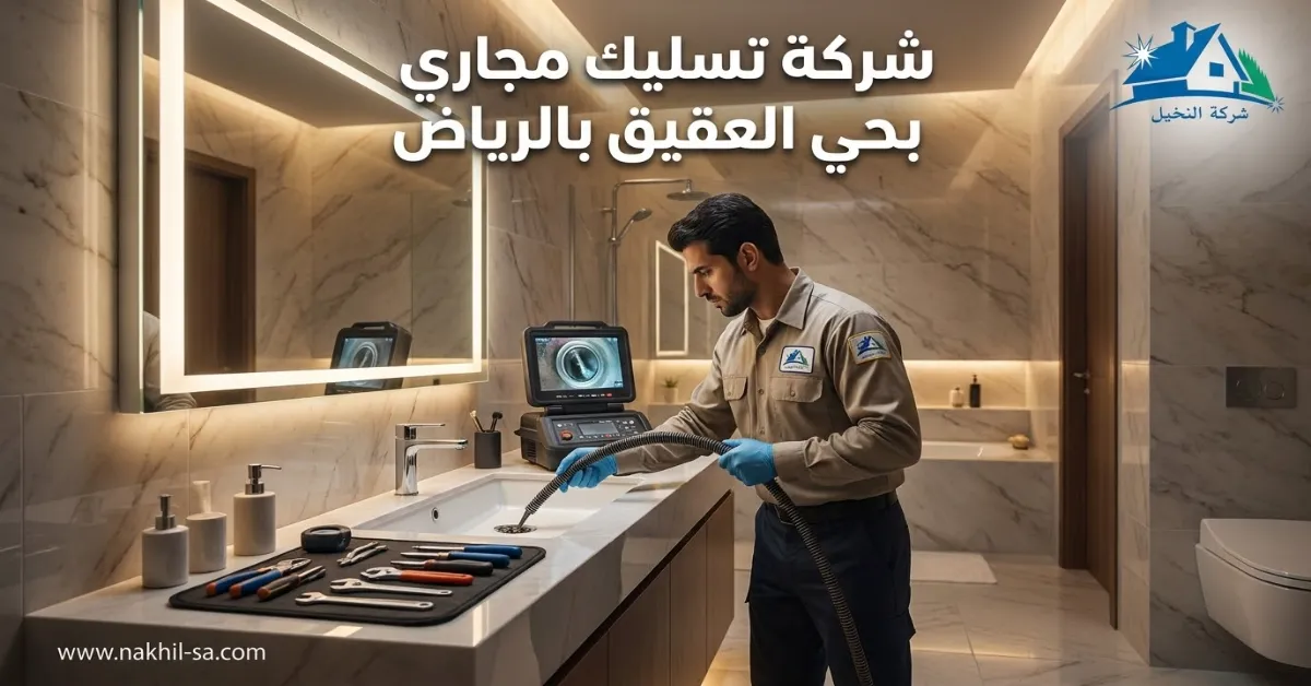 شركة تسليك مجاري بحي العقيق بالرياض