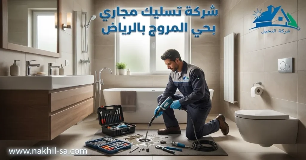 شركة تسليك مجاري بحي المروج