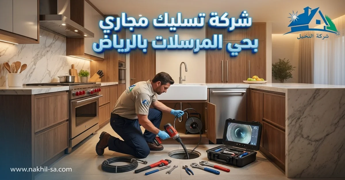 شركة تسليك مجاري بحي المرسلات
