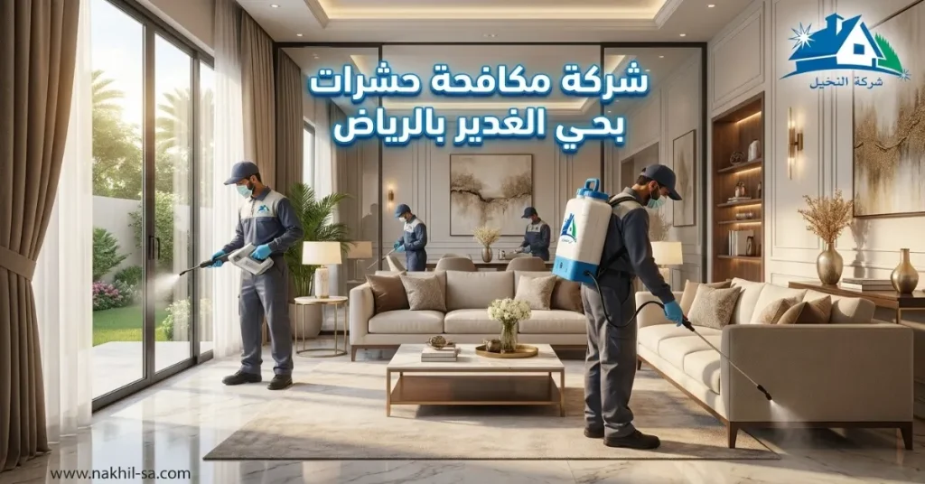 شركة مكافحة حشرات بحي الغدير بالرياض