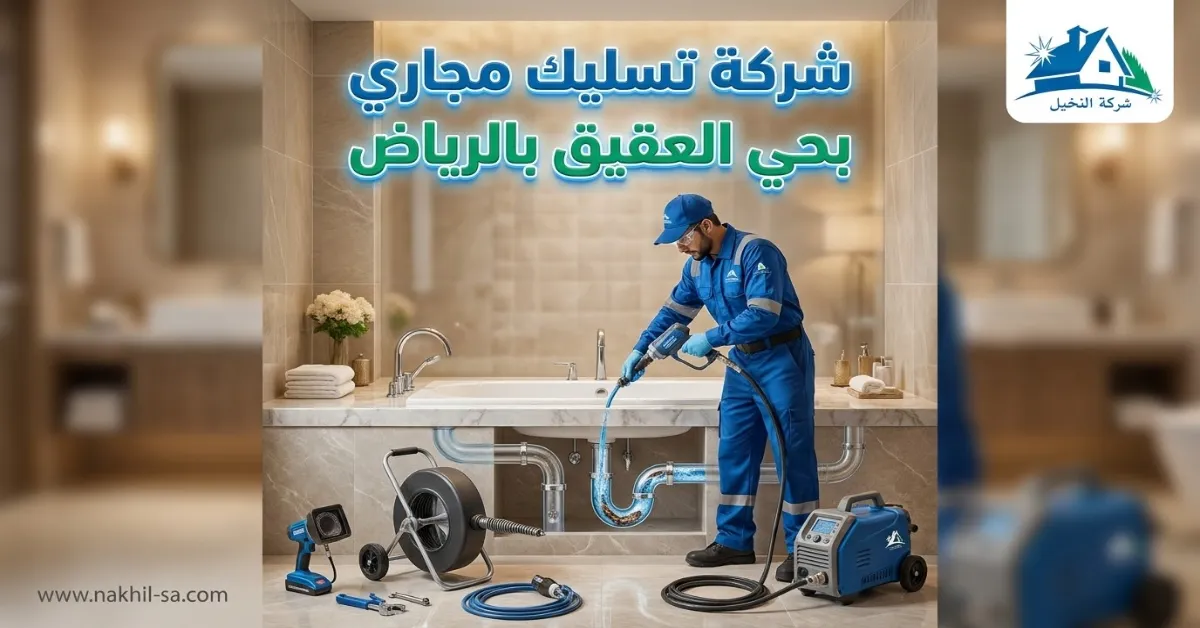 شركة تسليك مجاري بحي العقيق