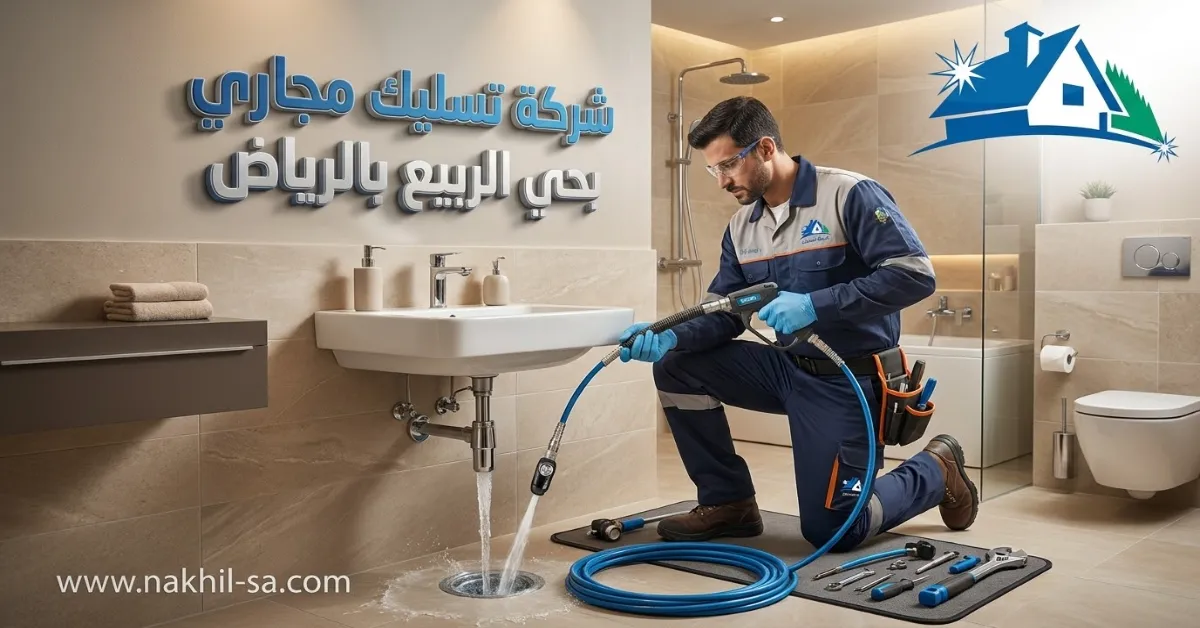 شركة تسليك مجاري بحي الربيع