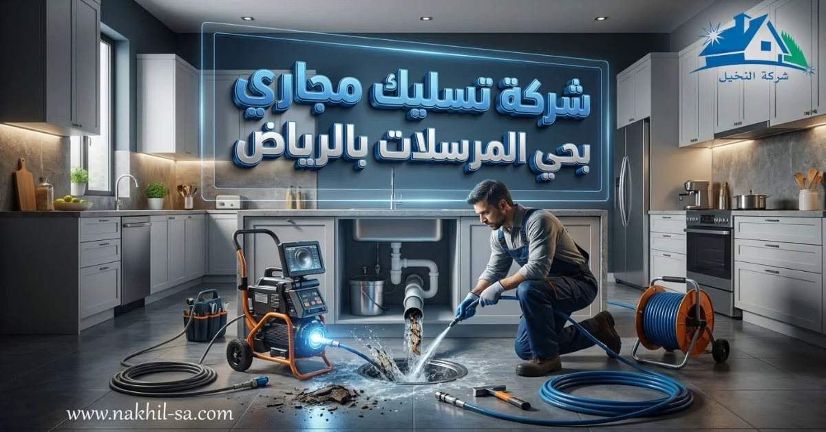 شركة تسليك مجاري بحي المرسلات بالرياض