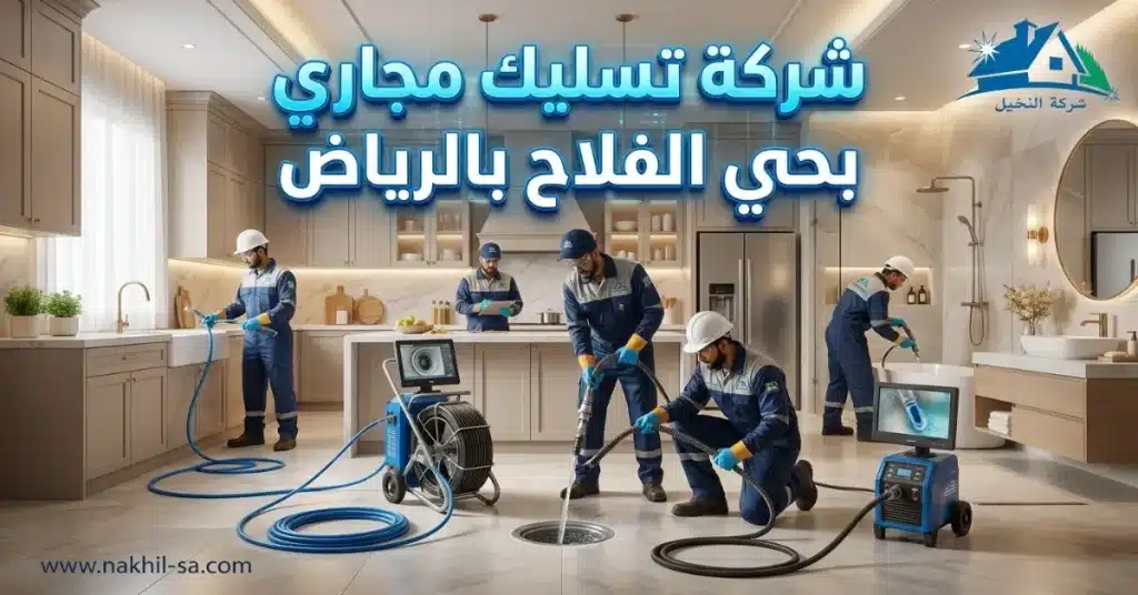 شركة تسليك مجاري بحي الفلاح بالرياض